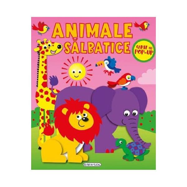 Carte cu pop-up - Animale salbaticeDeschide aceasta incantatoare carte cu pop-up si descopera incredibilele si surprinzatoarele animale din prerie din jungla din savana&hellip; si multe altele