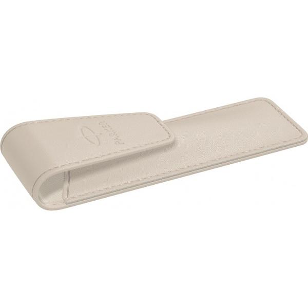Etui piele crem Parker 924606C