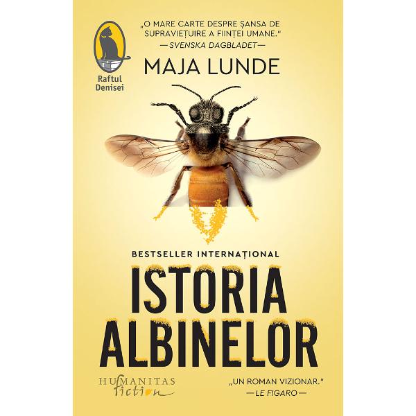 Traducere de Sanda Tomescu Baciu&nbsp;&bdquo;Istoria albinelor va st&acirc;rni interesul unui num&259;r foarte mare de cititori Lunde a scris un roman pe care mul&539;i &icirc;l vor citi dintr-o suflare dup&259; care se vor a&537;eza &537;i vor medita asupra vie&539;ii a lumii &537;i a viitorului O reu&537;it&259; total&259;&ldquo; &ndash; Annette Orre littkritikkno&nbsp;&bdquo;Maja Lunde combin&259; imagina&539;ia &537;i cercetarea 