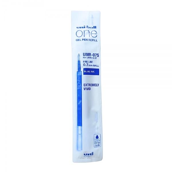 Rezerva pentru pix cu gel Uni-ball UMR-07S este destinat&259; instrumentelor de scris Uni-ball ONE UMN-S &537;i ofer&259; o experien&539;&259; de scriere fluent&259; datorit&259; cernelii gel de &icirc;nalt&259; calitate Cu o bilu&539;&259; de 07 mm rezerva produce o linie clar&259; &537;i uniform&259; &icirc;n timp ce cerneala albastr&259; intens&259; se usuc&259; rapid &537;i reduce riscul de &icirc;ntindere sau p&259;tare&nbsp;