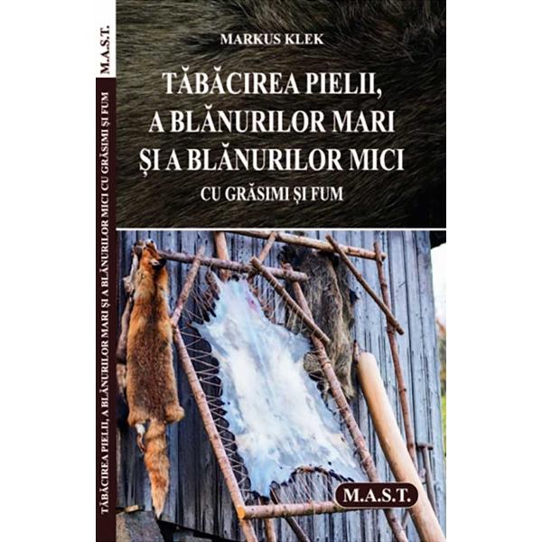 Aceasta carte va invata metodele traditionale de prelucrare a pieilor si a blanurilor cu instrumente simple si produse naturaleVeti gasi informatii sau ilustratii si despre cum se cos manusile mocasinii jachetele sau alte obiecte simple de zi cu zi