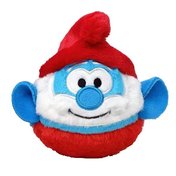 Jucarie de plus TY Beanie Bouncers - PAPA SMURF 10 cm TY83139