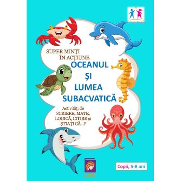 Super Min&539;i &icirc;n Ac&539;iune O carte care transform&259; &icirc;nv&259;&539;area &icirc;ntr-o aventur&259;Exerci&539;iile de scriere matematic&259; logic&259; &537;i citire sunt &icirc;mbinate cu diverse teme astfel &icirc;nc&acirc;t copiii de 5&ndash;8 ani s&259; &icirc;nve&539;e juc&acirc;ndu-seActivit&259;&539;ile dezvolt&259; aten&539;ia concentrarea motricitatea fin&259; g&acirc;ndirea critic&259; &537;i pl&259;cerea lecturii iar 