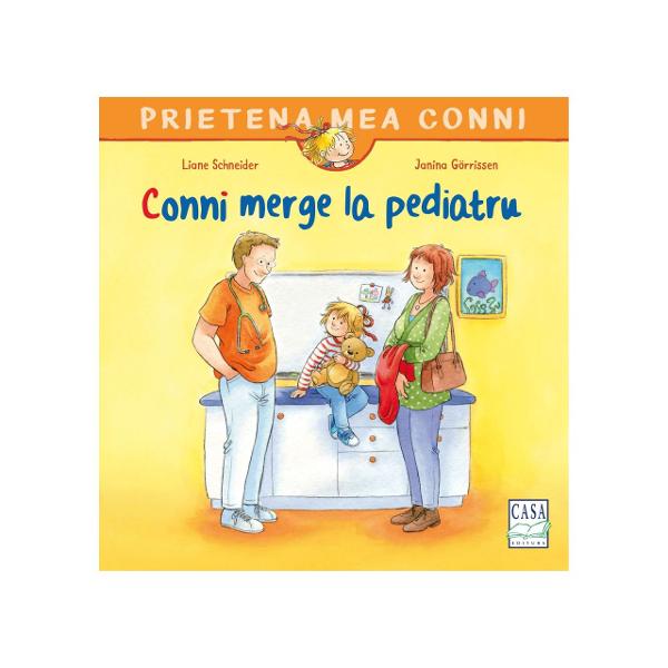 Conni afl&259; de la mama c&259; vor merge la pediatru pentru uncontrol medical Mama o l&259;mure&537;te c&259; pediatrul verific&259; dac&259;este complet s&259;n&259;toas&259; c&acirc;t de &icirc;nalt&259; este c&acirc;t c&acirc;nt&259;re&537;te &537;i celucruri &537;tie deja s&259; fac&259; Conni nu vrea s&259; mearg&259; la medicdar &icirc;n timpul consulta&539;iei se lini&537;te&537;te