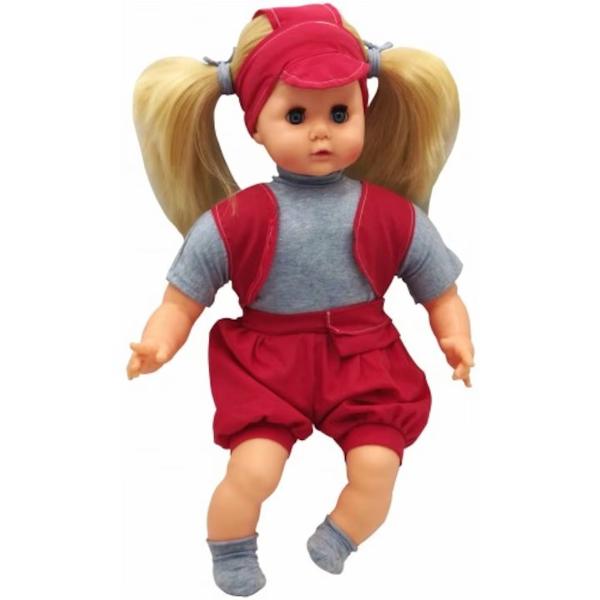 PAPUSA ARE 50 CM ESTE REALIZATA DIN CAUCIUC MOALE  CAPUL MAINIE SI PICIOARELE  SI BURETE  CORPUL  MAINILE SI PICIOARELE SUNT FLEXIBILE ARE PAR LUNG IAR OCHII SE INCHID SI SE DESCHID IN FUNCTIE DE POZITIE DIMENSIUNE CUTIE-AMBALAJ 56X282X125 CM POZELE SUNT CU TITLUL DE PREZENTARE TINUTA POATE SA DIFERE CA ASPECT SI CULOARE