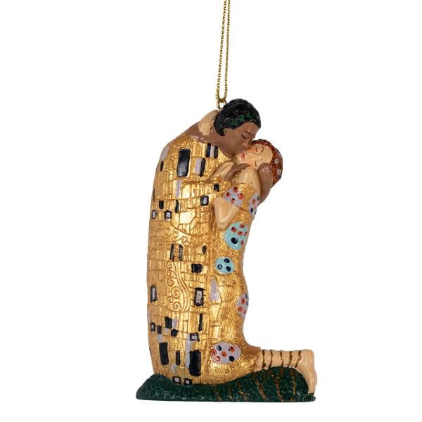 Ornament artistic inspirat de faimoasa pictur&259; &bdquo;S&259;rutul&rdquo; a lui Gustav Klimt din 1907&ndash;1908 Cuplul &icirc;mbr&259;&539;i&537;at &537;i bogata ornamenta&539;ie aurie au transformat aceast&259; capodoper&259; &icirc;ntr-un simbol universal al iubirii &537;i conexiuniidiv 