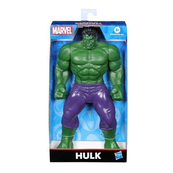 Figurina Marvel Hulk de 24 cm aduce in prim-plan forta impresionanta a celebrului supererou fiind ideala pentru copii si colectionari Realizata din materiale rezistente aceasta figurina reda cu fidelitate detaliile musculaturii si expresia puternica a personajului oferind o experienta autentica de joaca Dimensiunea generoasa permite manevrare usoara si integrarea in diverse scenarii de actiune stimuland imaginatia si creativitatea Designul inspirat din universul Marvel transforma produsul 