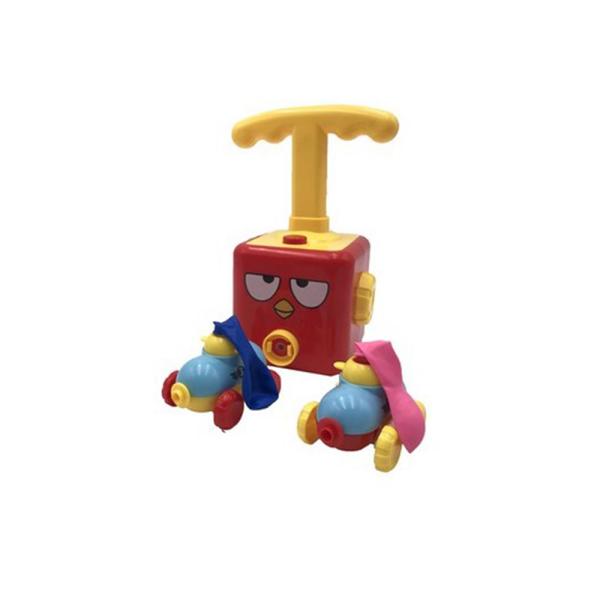 Se anunta o noua cursa amuzanta si plina de suspans&nbsp;Masinuta rosie propulsie cu aer&nbsp;a sositMasinuta rosie propulsie cu aer&nbsp;functioneaza cu un mecanism interesant ce nu va lasa pe nimeni indiferentCe trebuie sa faci pentru ca masinuta sa porneasca in cursa Ataseaza partea din spate a masinutei de pompa In partea de sus ataseaza balonul pe care ulterior il vei umfla Umple balonul cu aer apasa butonul de START 