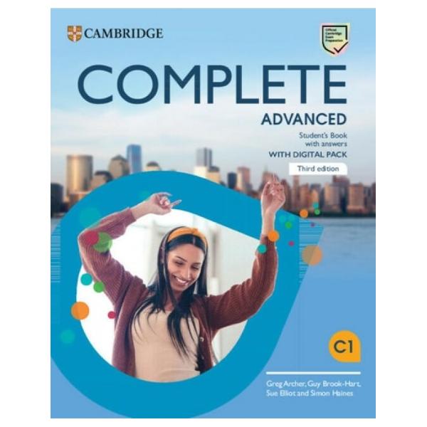 Complete Advanced Students Book with Answers with Digital PackBinding Product BundleDate Published 2023-01-19Authors Greg Archer Guy Brook-Hart Sue Elliot Simon HainesThis course allows you to maximize students performance with the Complete approach to language development and exam training It creates a stimulating learning environment with eye-catching images easy-to-navigate units and fun topics Students are able to build confidence through our unique 