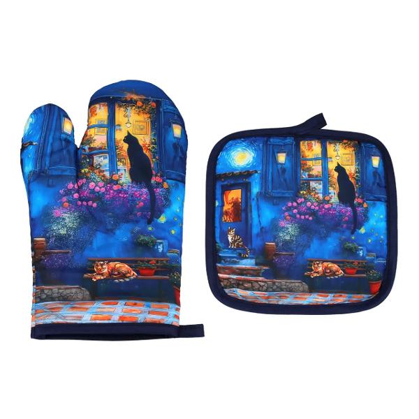 Adu culoarea &537;i farmecul artei &icirc;n buc&259;t&259;ria ta cu setul Van Gogh Inspirat de universul artistic al celebrului pictor Vincent van Gogh acest set &icirc;mbin&259; frumuse&539;ea picturii cu utilitatea accesoriilor de buc&259;t&259;rie transform&acirc;nd activit&259;&539;ile de zi cu zi &icirc;n momente pline de inspira&539;ieDesignul inspirat de operele inconfundabile ale 