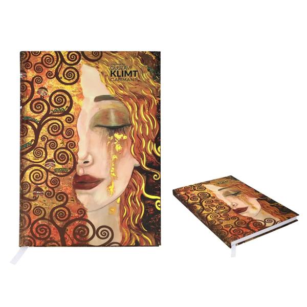 Adaug&259; o not&259; de elegan&539;&259; &537;i rafinament fiec&259;rei idei cu bloc notes-ul Klimt &ndash; Lacrimi de aur Inspirat de universul artistic al celebrului pictor Gustav Klimt acest bloc notes &icirc;mbin&259; frumuse&539;ea artei cu utilitatea unui accesoriu de papet&259;rie fiind alegerea ideal&259; pentru cei care apreciaz&259; creativitatea &537;i detaliile deosebitep classisSelectedEnd 