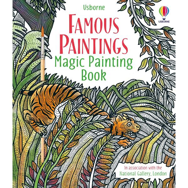 Fun educational and easy this latest addition to the best-selling series features 16 fabulous paintings by Vincent van Gogh Claude Monet and more Just brush water over the black-and-white outlines to make each picture burst magically into colour Published with Londons world-famous National Gallery- All new editions contain a quality bamboo-handled paintbrush- Ideal for entertainment on-the-go - on road trips holidays restaurants or rainy days- A cosy mindful 