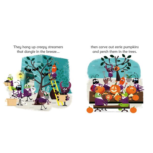 The Spider Queen wants a Halloween feast So Weevil and his team set to work But will a sneaky thief spoil the party Find out in this latest addition to the popular phonics readers series With phonically regular text this funny story is all treat and no tricks Great to read aloud