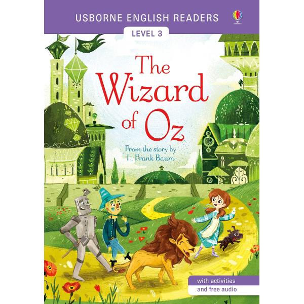 The scarecrow would like brains the tin man wants a heart and the lion wants to be brave while Dorothy just wants to go home Who can help them The wonderful Wizard of Oz of courseIncludes a word list 5 pages of activities and free online audio British English and American English