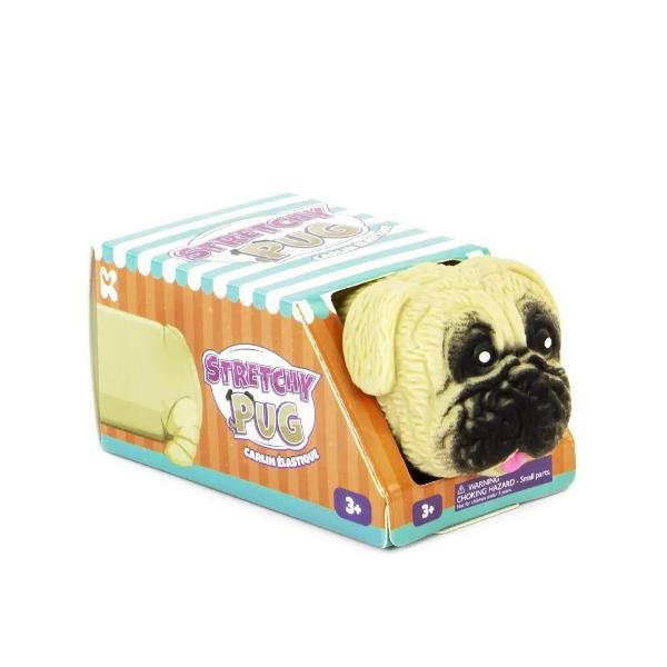 Catel Pug elastic este o jucarie senzoriala amuzanta potrivita pentru copiii care iubesc animalutele si joaca tactila Jucaria are un design simpatic inspirat de rasa Pug cu detalii expresive si corp flexibil care poate fi intins apasat si manevrat usor Este ideala pentru relaxare joaca antistres dezvoltarea coordonarii mana-ochi si stimularea simturilor Produsul poate fi folosit acasa in calatorii ca mica surpriza sau cadou Dimensiune produs fara cutie 520 x 450 x 820 cm 