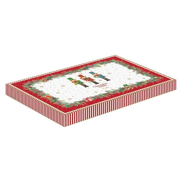 Adu magia pove&537;tilor de Cr&259;ciun la masa de s&259;rb&259;toare cu platoul din por&539;elan Easy Life colec&539;ia Christmas Teddy o pies&259; elegant&259; &537;i plin&259; de farmec care &icirc;mbin&259; rafinamentul por&539;elanului cu veselia decora&539;iunilor festiveRealizat din por&539;elan alb platoul impresioneaz&259; prin forma sa oval&259; cu margini 
