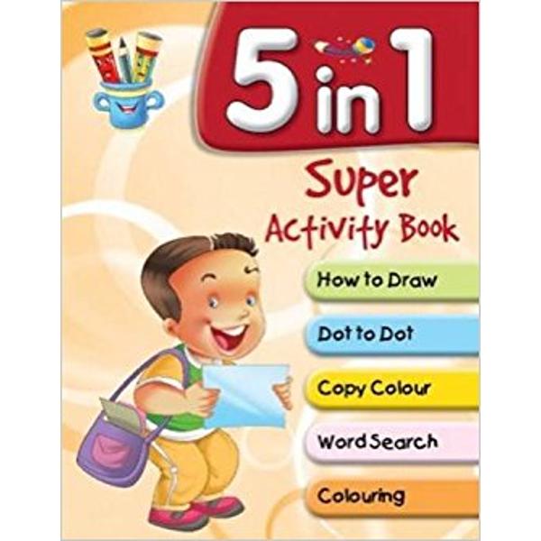 5 in 1 Super Activity Book