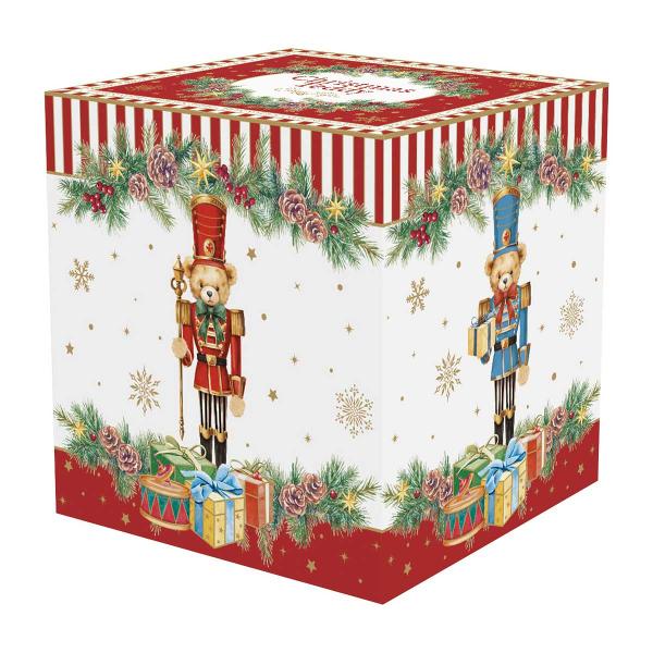 Bucur&259;-te de magia s&259;rb&259;torilor de iarn&259; cu cana din por&539;elan Easy Life colec&539;ia Christmas Teddy un accesoriu elegant &537;i plin de farmec perfect pentru momentele de relaxare petrecute &icirc;n atmosfera cald&259; a Cr&259;ciunuluiRealizat&259; din por&539;elan alb cana impresioneaz&259; prin designul s&259;u festiv inspirat de universul 