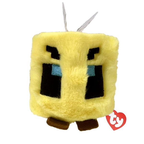 Jucarie de plus TY Beanie Bouncers - Minecraft BEE 10 cm TY 83053&nbsp;&nbsp;