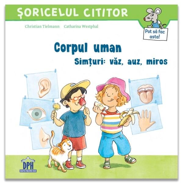 Cum vedem auzim sim&539;im mirosim &537;i gust&259;m O c&259;l&259;torie prin lumea celor cinci sim&539;uri &icirc;i ajut&259; pe copii s&259; descopere simplu &537;i vizual cum func&539;ioneaz&259; propriul corpOlivia &537;i Ben pornesc &icirc;ntr-o excursie al&259;turi de p&259;rin&539;ii lor iar lucrurile pe care le &icirc;nt&acirc;lnesc pe drum dau na&537;tere unei mul&539;imi de &icirc;ntreb&259;ri Cum ajunge imaginea de la 