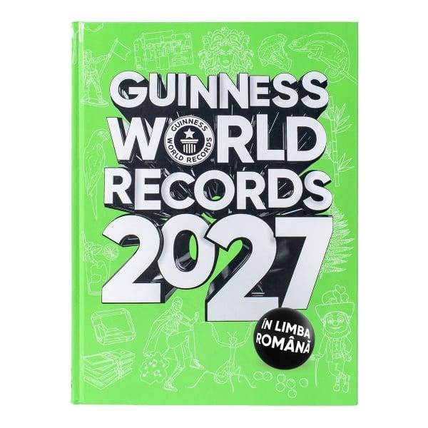 Cele mai uimitoare recorduri ale lumii se &icirc;nt&acirc;lnesc &icirc;ntr-o nou&259; edi&539;ie Guinness World Records creat&259; pentru min&539;ile curioase &537;i pentru &icirc;ntreaga familieGuinness World Records 2027 aduce cele mai recente performan&539;e care au dobor&acirc;t recorduri reunite &icirc;n 8 capitole pline de informa&539;ii &537;i surprize De la natur&259; &537;i oameni la 