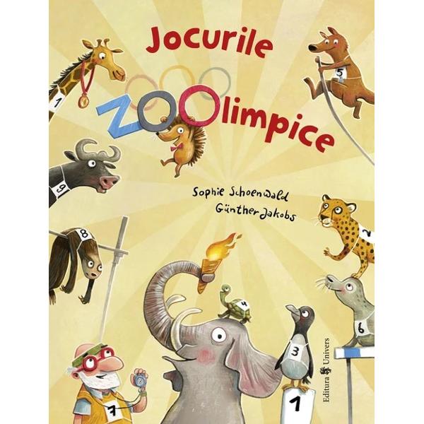 O carte ilustrat&259; amuzant&259; despre fair-play spiritul de echip&259; &537;i mult&259; mult&259; distrac&539;ie prin joc &mdash; ideal&259; pentru a fi citit&259; cu voce tare copiilor &icirc;ncep&acirc;nd de la 4 aniPe locuri fi&355;i gata start&ndash; Bine a&355;i venit la Zoolimpiad&259; strig&259; tare directorul de la zoo Ce-o mai fi &351;i asta se 