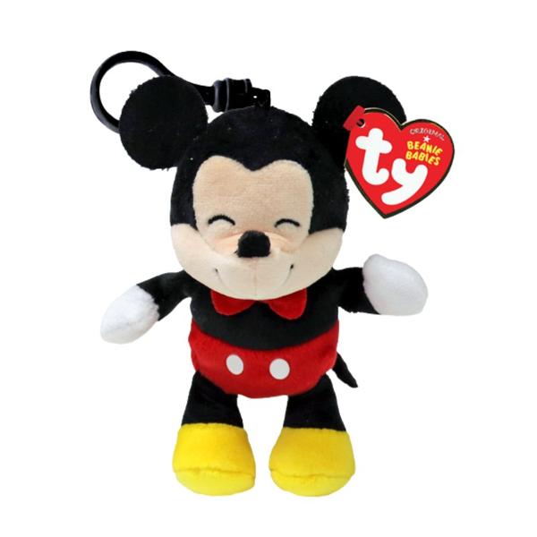 Jucarie de plus TY Beanie Babies - Mickey mouse 12 cm ty34011
