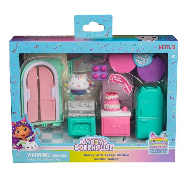 Set camera Deluxe Acest set de joaca magic draguta aduce la viata pentru copii lumea incantatoare a unuia dintre cele mai populare basme Netflix Casa de papusi a lui Gabi Setul include o camera profesionala completa cu o multime de accesorii interesanteCasa de papusi a lui Gabi ii indruma pe copii catre un basm magic unde pot sa o cunoasca pe Gabi si pe prietenii ei &Icircn basm ratacind prin casa lui Gabi ei pot descoperi diferitele camere unde ii asteapta aventuri incitante Casa 