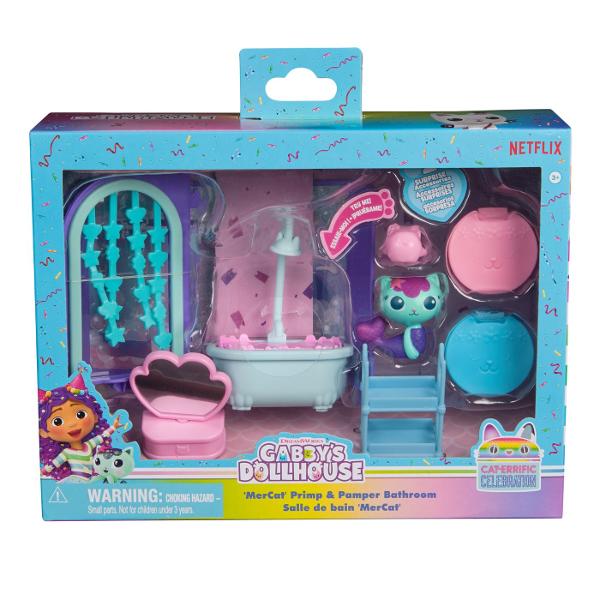 Set camera Deluxe Acest set de joaca magic draguta aduce la viata pentru copii lumea incantatoare a unuia dintre cele mai populare basme Netflix Casa de papusi a lui Gabi Setul include o camera profesionala completa cu o multime de accesorii interesanteCasa de papusi a lui Gabi ii indruma pe copii catre un basm magic unde pot sa o cunoasca pe Gabi si pe prietenii ei &Icircn basm ratacind prin casa lui Gabi ei pot descoperi diferitele camere unde ii asteapta aventuri incitante Casa 