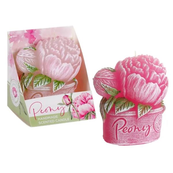 Lum&acirc;nare parfumat&259; decorativ&259; Peony &icirc;n form&259; de bujor 85 cmAdaug&259; o not&259; de elegan&539;&259; &537;i romantism casei tale cu lum&acirc;narea parfumat&259; Peony inspirat&259; de frumuse&539;ea delicat&259; a florilor de bujor Cu un design deosebit ce reproduce &icirc;n detaliu petalele bogate ale unui bujor &icirc;nflorit aceast&259; lum&acirc;nare &icirc;mbin&259; 
