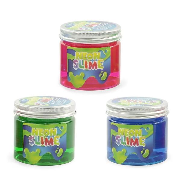 Slime-ul neon in borcan este o jucarie senzoriala colorata si distractiva potrivita pentru joaca creativa si activitati de tip antistres Produsul are textura moale si elastica fiind usor de intins apasat si modelat Culorile neon ofera un aspect atractiv si stimuleaza explorarea senzoriala prin joaca Borcanul practic permite depozitarea usoara dupa utilizare si ajuta la pastrarea produsului in conditii bune pentru folosiri repetatePretul afisat este per bucata Nu se poate 