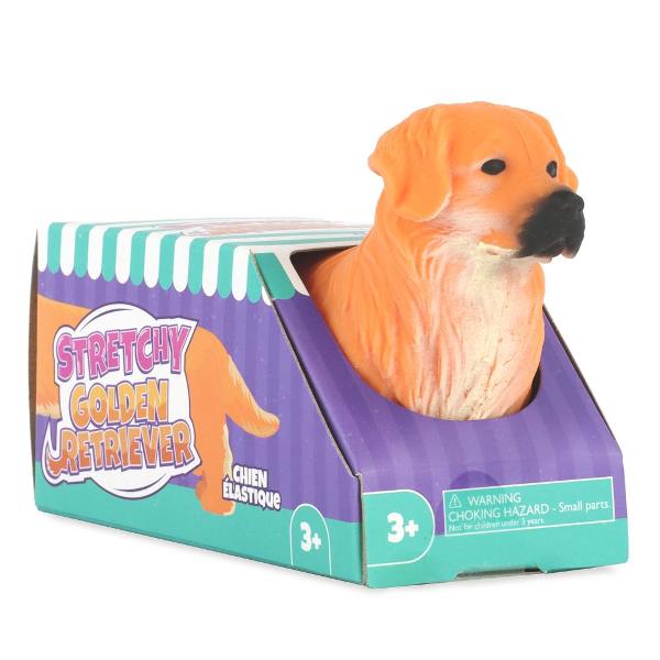 Face&539;i cuno&537;tin&539;&259; cu Golden Retrieverul Elastic - noul vostru cel mai bun prieten pentru aventuri elastice Umplut cu nisip acest c&259;&539;elu&537; juc&259;u&537; este gata s&259; fie tras &icirc;ntins &537;i modelat &icirc;n tot felul de moduri Perfect pentru copiii cu v&acirc;rsta de 3 ani &537;i peste este o completare dr&259;gu&539;&259; &537;i de colec&539;ie pentru orice colec&539;ie de juc&259;rii Excelent pentru iubitorii de animale de toate 