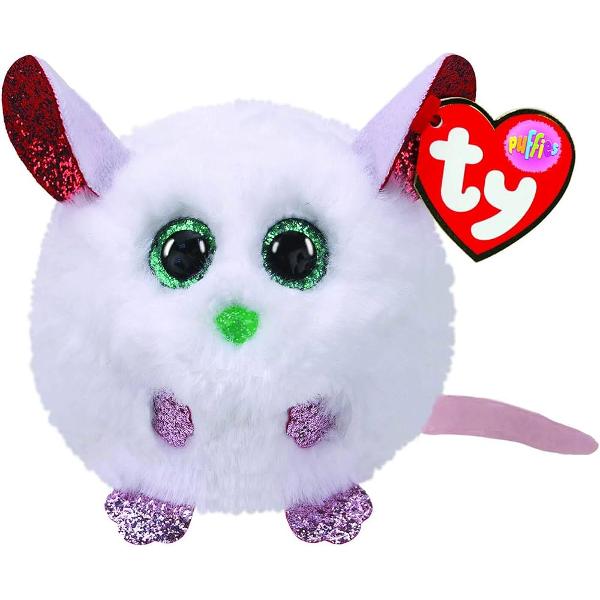 Jucarie de plus TY Puffies - BRIE soricel 8 cm TY42518