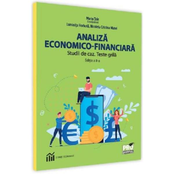 Lucrarea Analiza economico-financiara este destinata atat studentilor cat si managerilor si specialistilor in domeniul economic Prin modul in care a fost conceputa culegerea are un pronuntat caracter pragmatic tinand seama ca toate notiunile teoretice si metodologice sunt aplicabile in practica prin intermediul unor studii de caz elaborate astfel incat sa contina elementele necesare unor analize complexeIn contextul schimbarilor frecvente din mediul economico-financiar si social 