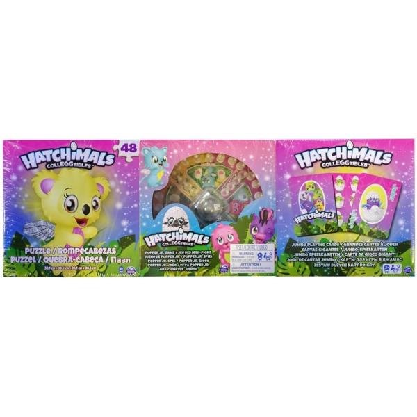SET 3 JOCURI HATCHIMALS