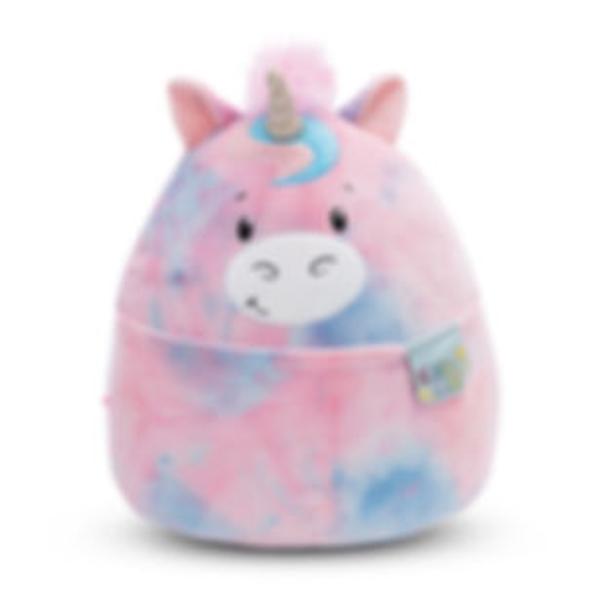 Unicornul nostru NICI este un companion irezistibil de moale &537;i pl&259;cut la atingere perfect pentru momente de relaxare &537;i &icirc;mbr&259;&539;i&537;&259;ri pline de afec&539;iune Acest mic unicorn adorabil se remarc&259; prin forma sa dr&259;g&259;la&537;&259; &537;i rotunjit&259; &icirc;n nuan&539;e pastelate superbe de roz &537;i albastru av&acirc;nd un corn magic pe frunte ochi bl&acirc;nzi &537;i expresivi urechi simpatice&nbsp;Confec&539;ionat 