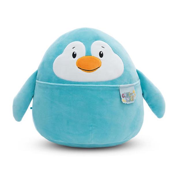 Pinguinul nostru NICI&nbsp; este un companion irezistibil de moale &537;i pl&259;cut la atingere perfect pentru momente de relaxare &537;i &icirc;mbr&259;&539;i&537;&259;ri reconfortante Acest pinguin adorabil are un corp dr&259;g&259;la&537; &537;i rotunjor de un albastru deschis cu aripioare laterale mici o burtic&259; alb&259; pufoas&259; &537;i moale &537;i un cioc galben aprins Confec&539;ionat dintr-un material special elastic &537;i incredibil de moale cu o 