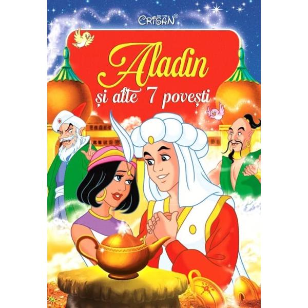 Volumul &icirc;&355;i ofer&259; 8 povesti clasice nemuritoare ilustrate cu mult har Nici prea lungi nici prea scurte pove&351;tile sunt c&acirc;t se poate de potrivite pentru a fi citite copiilor &icirc;nainte de culcare Cele 8 povesti sunt&nbsp;Aladin si lampa fermecata&nbsp;Omuletul din turta dulce&nbsp;Cenusareasa&nbsp;Uriasul cel hapsin&nbsp;Tom Degetel&nbsp;Vulpea cea sireata si gainusa cea roscata&nbsp;Hainele cele noi ale imparatului si&nbsp;Cele trei 