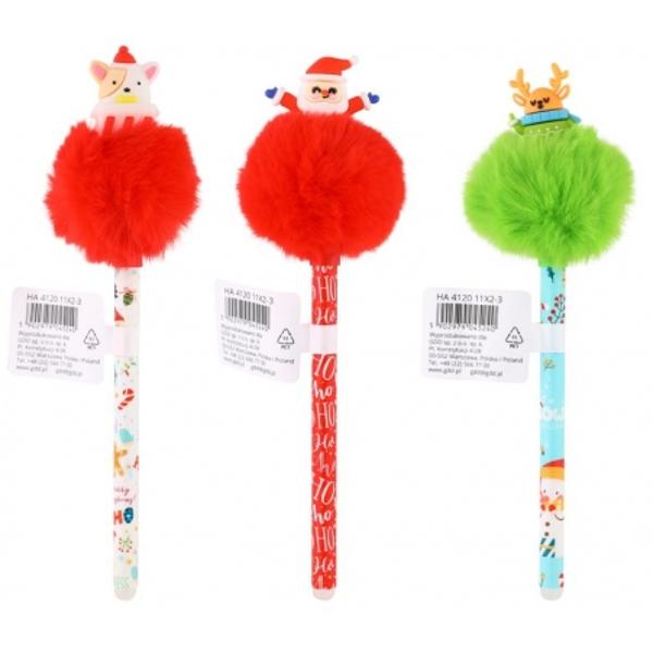 Important Pretul afisat este per bucata Acest produs este disponibil in mai multe vcariante nu se poate alege modelul se livreaza in functie de disponibilitatea din stocRollerul gel X-mas Buddies Pompom este un instrument de scris practic &537;i distractiv ideal pentru utilizarea zilnic&259; dar &537;i pentru a aduce un plus de veselie &icirc;n perioada s&259;rb&259;torilor de iarn&259; Designul festiv cu motive de Cr&259;ciun &icirc;l 