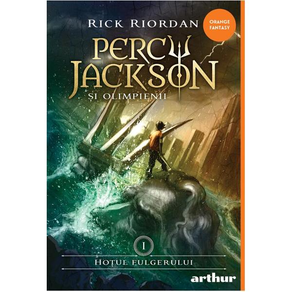 &bdquo;Ho&539;ul fulgerului&rdquo; este povestea unei aventuri spectaculoase de un umor savuros despre prietenie curaj &537;i loialitatePercy Jackson este la prima vedere un pu&351;ti obi&351;nuit din America zilelor noastre Dar c&acirc;nd afl&259;m c&259; cel mai bun prieten al lui este un satir c&259; pixul banal din buzunar se transform&259; la nevoie &icirc;ntr-o sabie din bronz celest &351;i c&259; tat&259;l s&259;u este Poseidon puternicul zeu al m&259;rii 