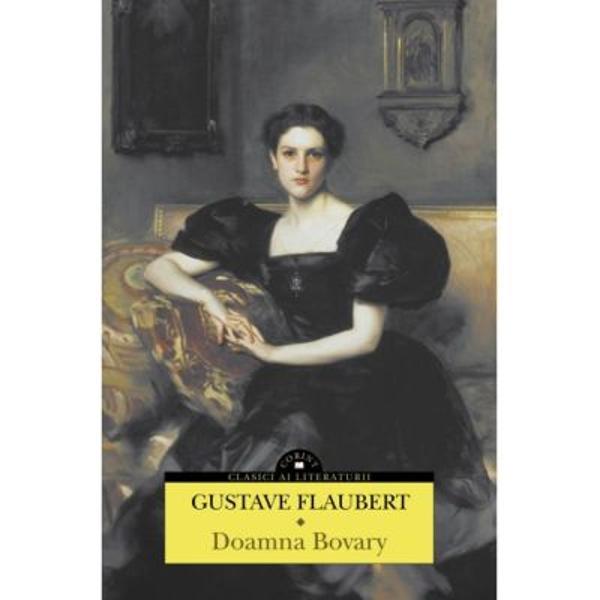 Doamna Bovary capodopera lui Gustave Flaubert este povestea unei femei care viseaza la o viata mai intensa mai frumoasa si mai pasionala decat cea pe care realitatea i-o poate oferi Emma Bovary crescuta cu idealurile romantice ale iubirii absolute si ale unei existente spectaculoase descopera curand ca mariajul si viata de provincie nu seamana cu lumea din cartile sale Cautand implinirea in iubire lux si aventura ea ajunge sa se indeparteze tot mai mult de realitate si sa se afunde 