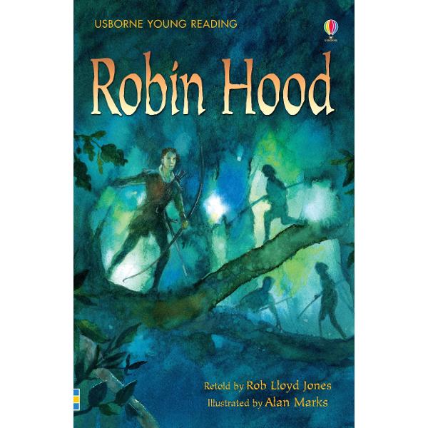 An exciting story from the legend of Robin Hood retold for for children growing in reading confidence and ability When Much Middletons father is arrested by the evil Sheriff of Nottingham Much seeks the help of the mysterious outlaw Robin Hood Beautifully illustrated by Alan Marks Part of the Usborne Reading Programme developed with reading experts at the University of Roehampton