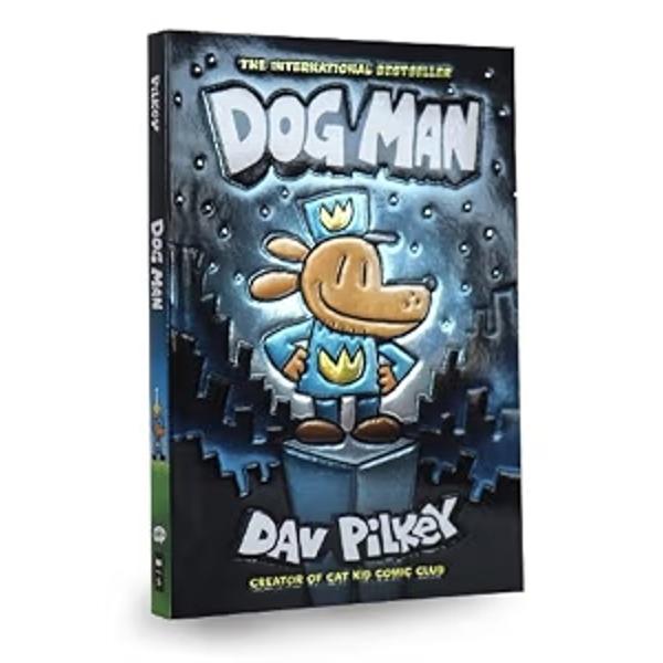Howl with laughter with the FIRST book in the hilarious full-colour illustrated series Dog Man from the globally bestselling creator of Captain Underpants Now with a shiny foil cover to celebrate the ten year anniversary George and Harold the co-stars of the enormously popular Captain Underpants series are in big trouble again George and Harold have created a new breed of justice -- one that is part dog part man and ALL HERO With the head of a dog and the body of a human this 