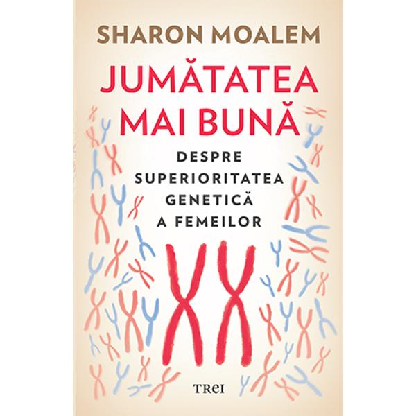 Revolutionara captivanta si de a dreptul convingatoare Jumatatea mai buna va face sa priviti altfel femeile barbatii si supravietuirea speciei noastre Inca de la nastere persoanele cu structura genetica feminina combat mai eficient virusurile infectiile si cancerul Supravietuiesc in conditii mai bune epidemiilor si foametei Traiesc mai mult si vad lumea intr o varietate mai mare de culori Aceasta este realitatea  pur si simplu sunt mai puternice decat barbatii in toate etapele vietii De ce 