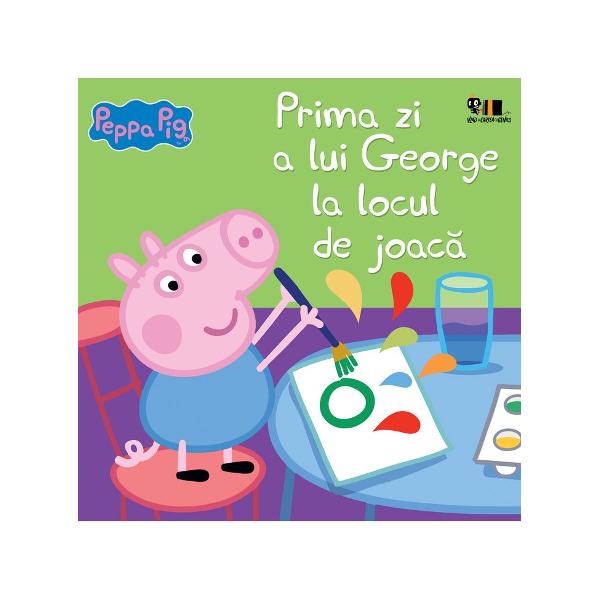 Carte bazat&259; pe serialul TV Peppa PigPeppa &537;i George se duc la locul de joac&259; George merge pentru prima oar&259; iar Peppa nu prea îl vrea acolo Dar când afl&259; c&259; to&539;i prietenii ei a vrea s&259; aib&259; un fr&259;&539;ior oare se va r&259;zgândi