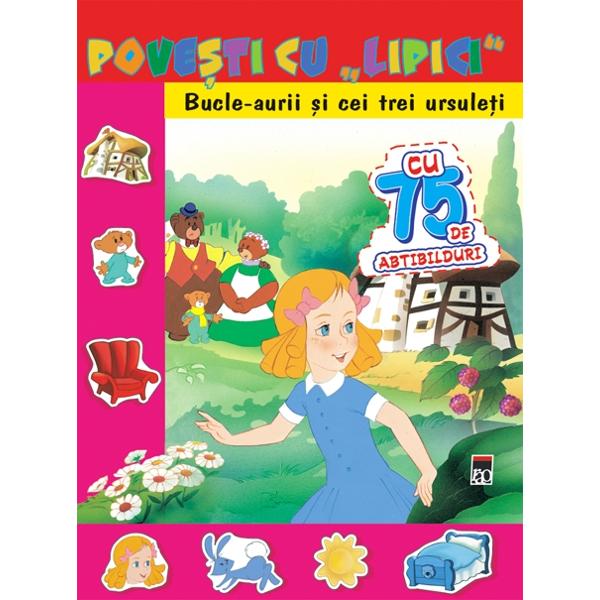 Povestile nemuritoare ale copilariei acum intr-o noua prezentare pe care copiii o vor indragi cu siguranta pentru ca ei vor trebui sascrie din nou povestea cu ajutorul imaginilor-abtibilduri Intr-un mod amuzant copiii vor descoperi cuvinte noisi se vor familiariza cu lectura jucandu-se in acelasi timpAbtibildurile pot fi dezlipite si refolosite in asa fel incat erorile sa fie corectate foarte usor iar jocul sa poata fi jucat iar si iar
