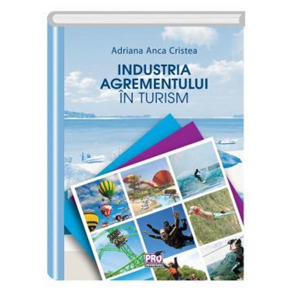 Lucrarea Industria agrementului in turism se adreseaza celor care doresc sa dezvolte o cariera in turism si isi propune sa evidentieze rolul agrementului in economie si ce avantajele ofera acesta celor ce beneficiaza de aceste servicii in dezvoltarea lor si mentinerea unei bune stari de sanatateNimic nu este mai pretios decat timpul liber si acesta trebuie petrecut in modul cel mai placut si util de catre toate categoriile de oameni Prevederile „Cartei timpului 