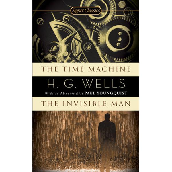 Two masterpieces of irony and imaginative vision from the father of science fictionTogether in one indispensable volume The Time Machine and The Invisible Man are masterpieces of irony and imaginative vision from H G Wells the father of science fictionThe Time Machine conveys the Time Traveller into the distant future and an extraordinary world There stranded on a slowly dying Earth he discovers two bizarre races the effete Eloi and the subterranean Morlocks—a 