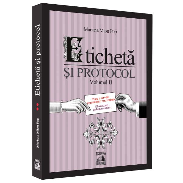 Cel de-al doilea volum din seria „Etichet&259; &537;i protocol” ne atrage aten&539;ia asupra faptului c&259; nu conteaz&259; doar ceea transmitem direct ci &537;i ceea ce transmitem indirect prin comunicarea nonverbal&259; Modul în care folosim tacâmurile în care ne a&537;ez&259;m la mas&259; sau chiar în care l&259;s&259;m clasicul bac&537;i&537; spune la fel de multe despre noi precum o prim&259; prezentare 