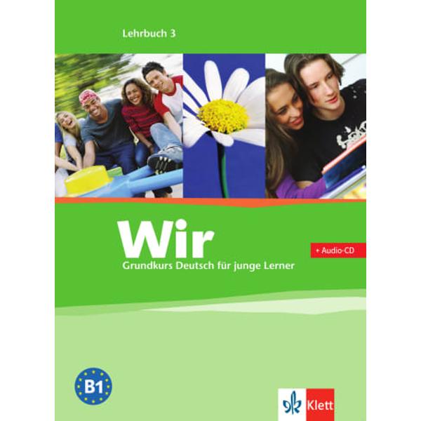Wir bereitet junge Lernende auf die Prüfungen Fit in Deutsch 1 und 2 A1 A2 für Österreich KID 1und 2 sowie Zertifikat Deutsch für Jugendliche B1 vor- Das Lehrbuch enthält ansprechende Bildimpulse mit Dialogsituationen sowie Lernziele für denEinstieg- Grammatik und Wortschatz werden spielerisch erarbeitet 